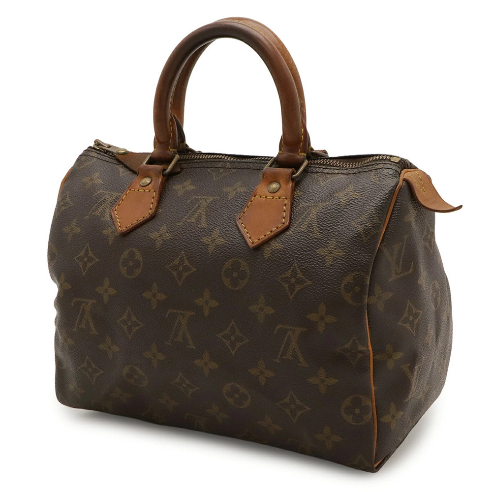 Louis Vuitton Speedy Boston brown Handbag Bag Monogram Brown